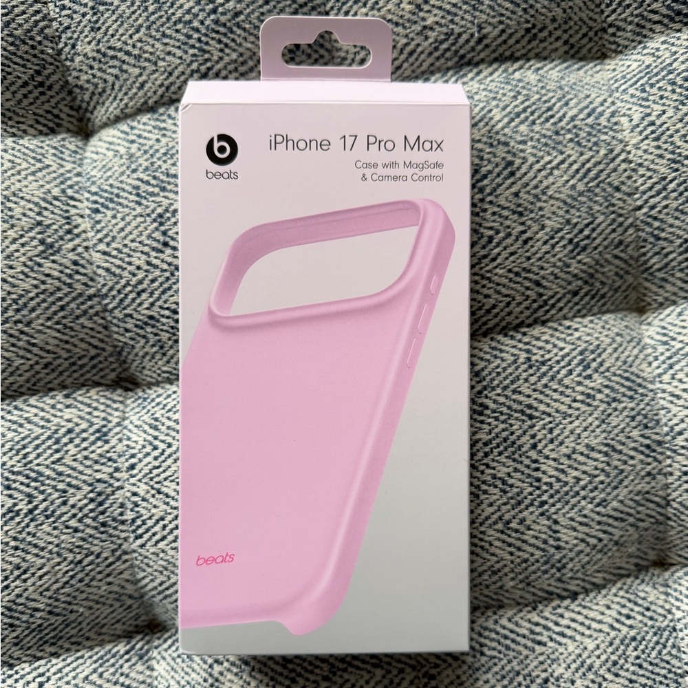 Beats Pink iPhone 17 Pro Max Case